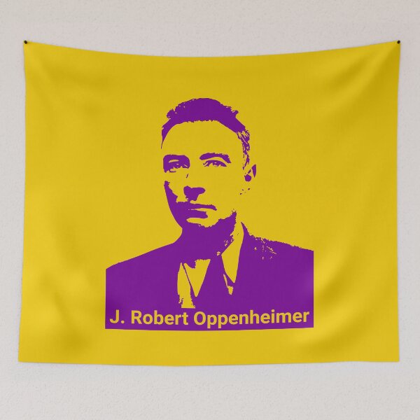 Item preview, Oppenheimer - Purple on Yellow designed and sold by DistinctDesignz.