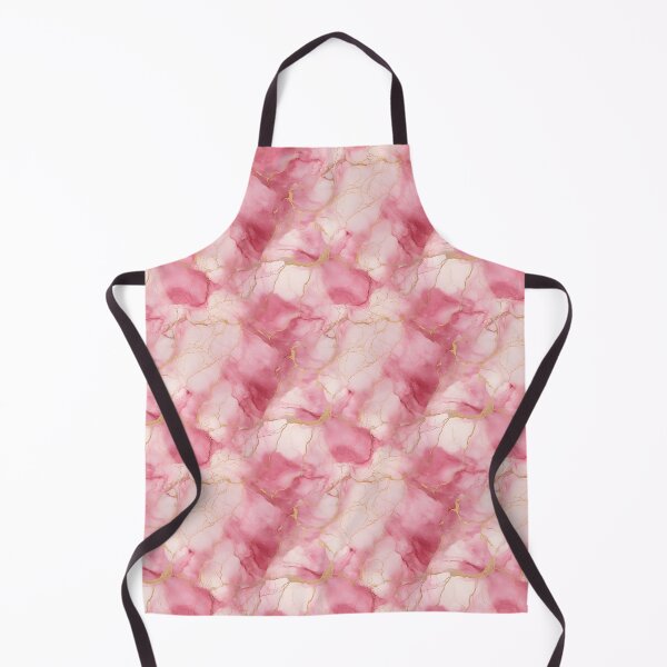 Item preview, Pink Marble Flecked with Gold Pattern designed and sold by Marvel Selke.