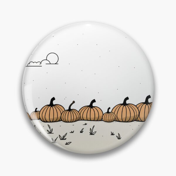 Item preview, Minimalist Pumpkin Patch Scene  designed and sold by Jennykies.