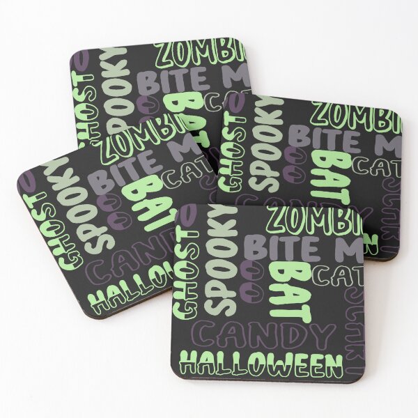 Item preview, Halloween words designed and sold by TenderSoar.