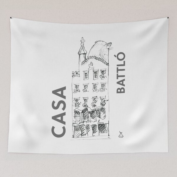 Item preview, Gaudi's Casa Battló, Barcelona, Spain designed and sold by Architectstore2.