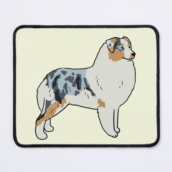 Item preview, australian shepherd drawing  designed and sold by Mayarart.