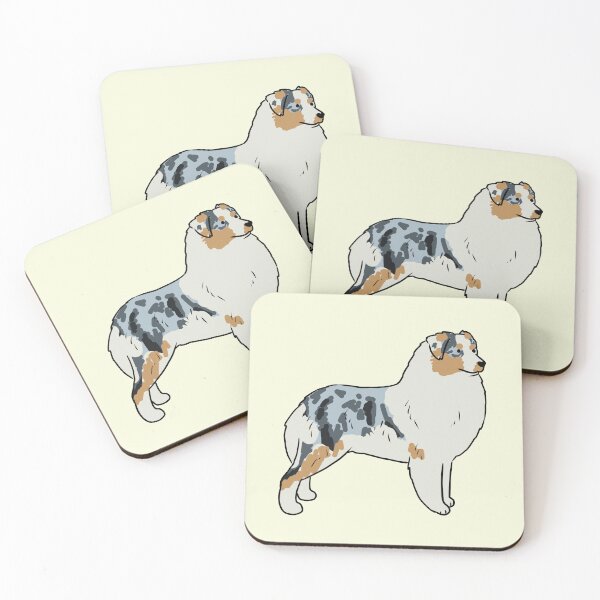Item preview, australian shepherd drawing  designed and sold by Mayarart.