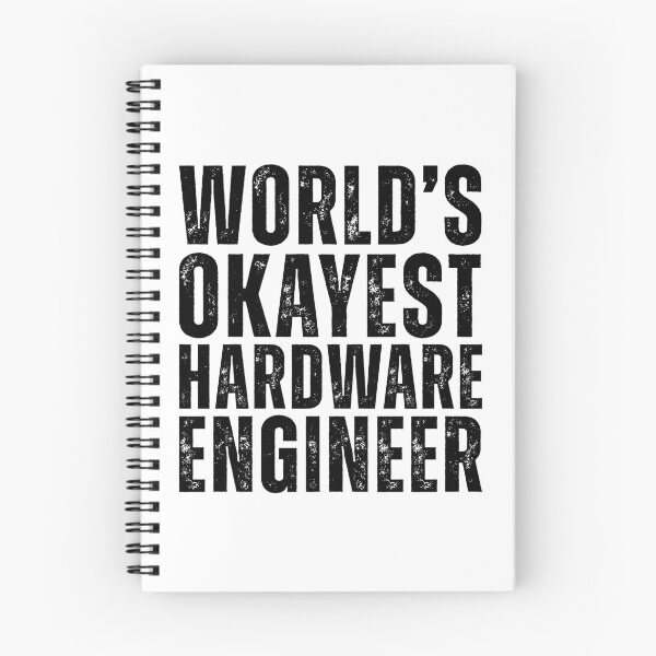 Item preview, Worlds Okayest Hardware Engineer Funny Engineering designed and sold by kamrankhan.