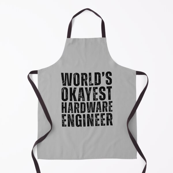 Item preview, Worlds Okayest Hardware Engineer Funny Engineering designed and sold by kamrankhan.