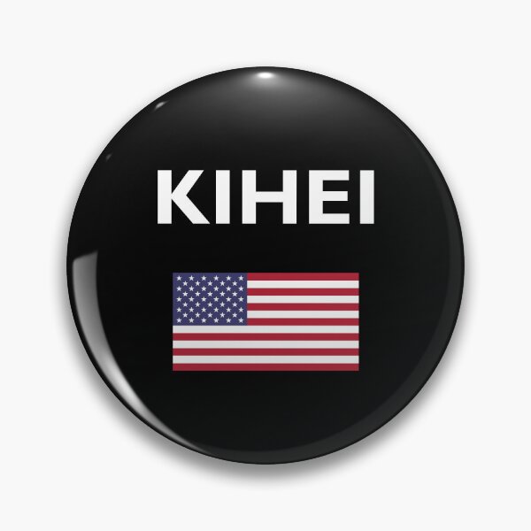 Item preview, Kihei USA American Flag Dark Color designed and sold by TinyStarAmerica.