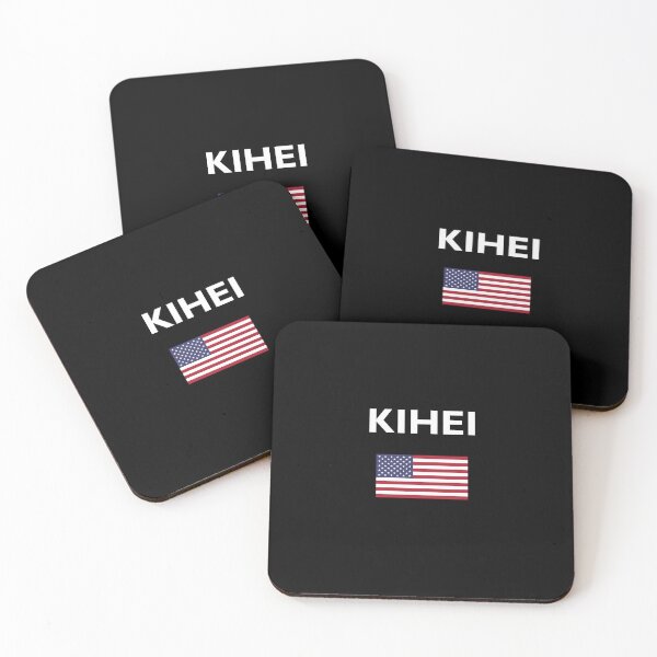 Item preview, Kihei USA American Flag Dark Color designed and sold by TinyStarAmerica.