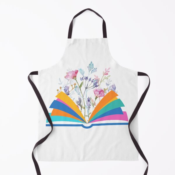 Item preview, flowers growing from book designed and sold by Print_Fuse.