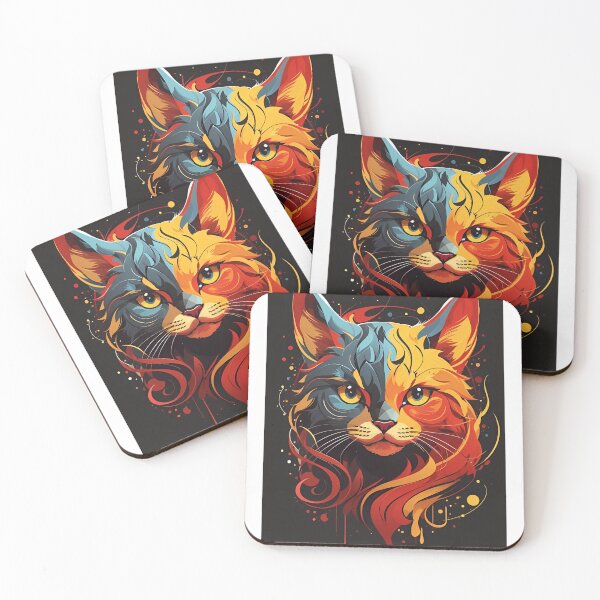 Item preview, cat in fireboom designed and sold by JetShoppers.