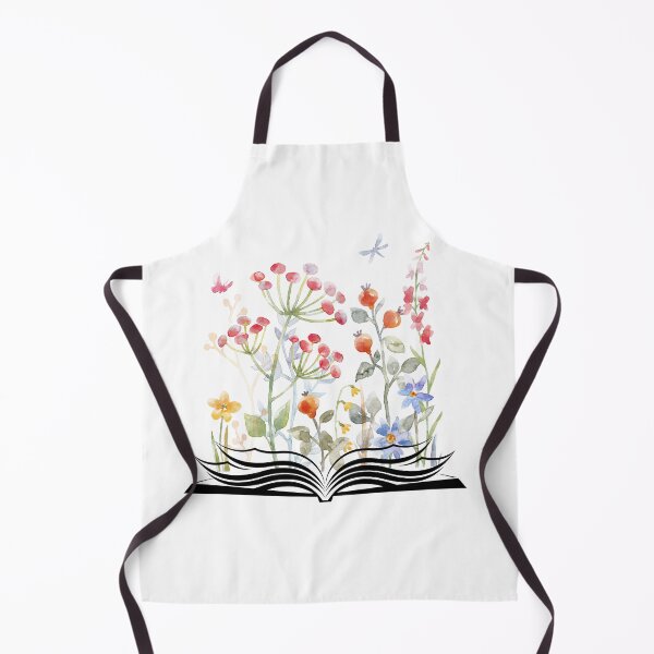Item preview, flowers growing from book designed and sold by Print_Fuse.