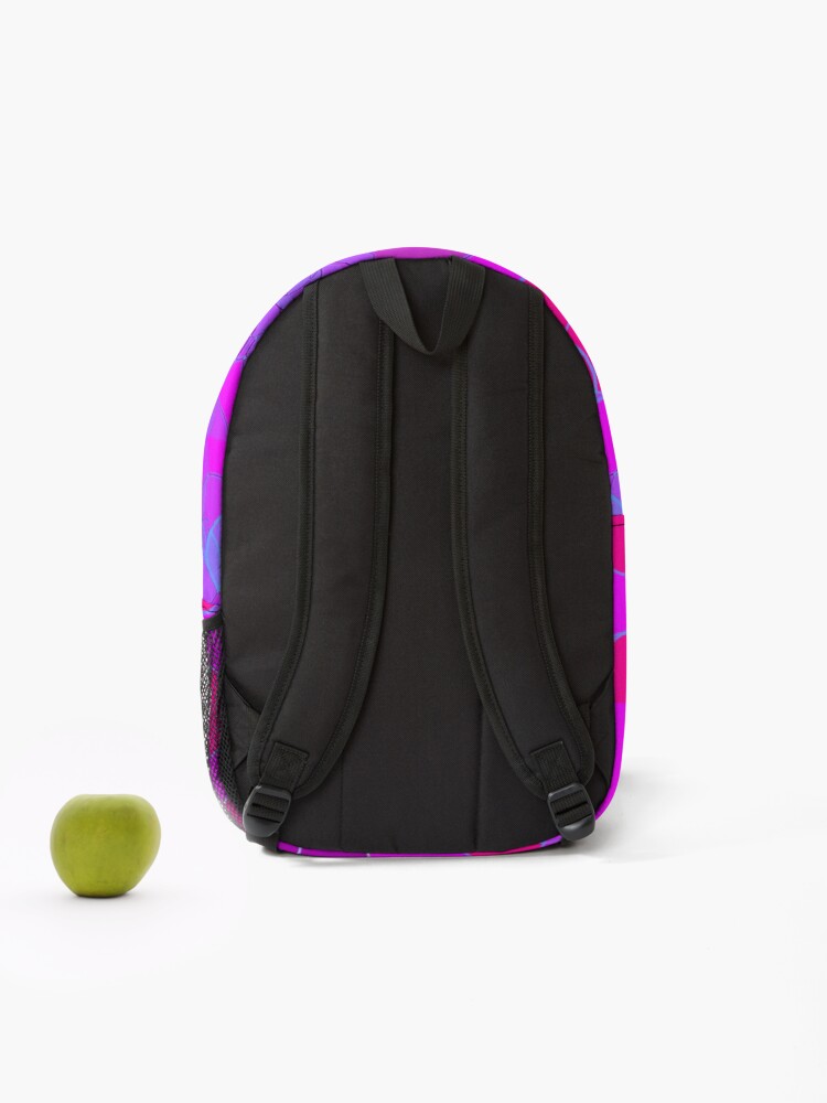 Thumbnail 2 of 3, Backpack, Abstract bubbles designed and sold by AlexDakova.