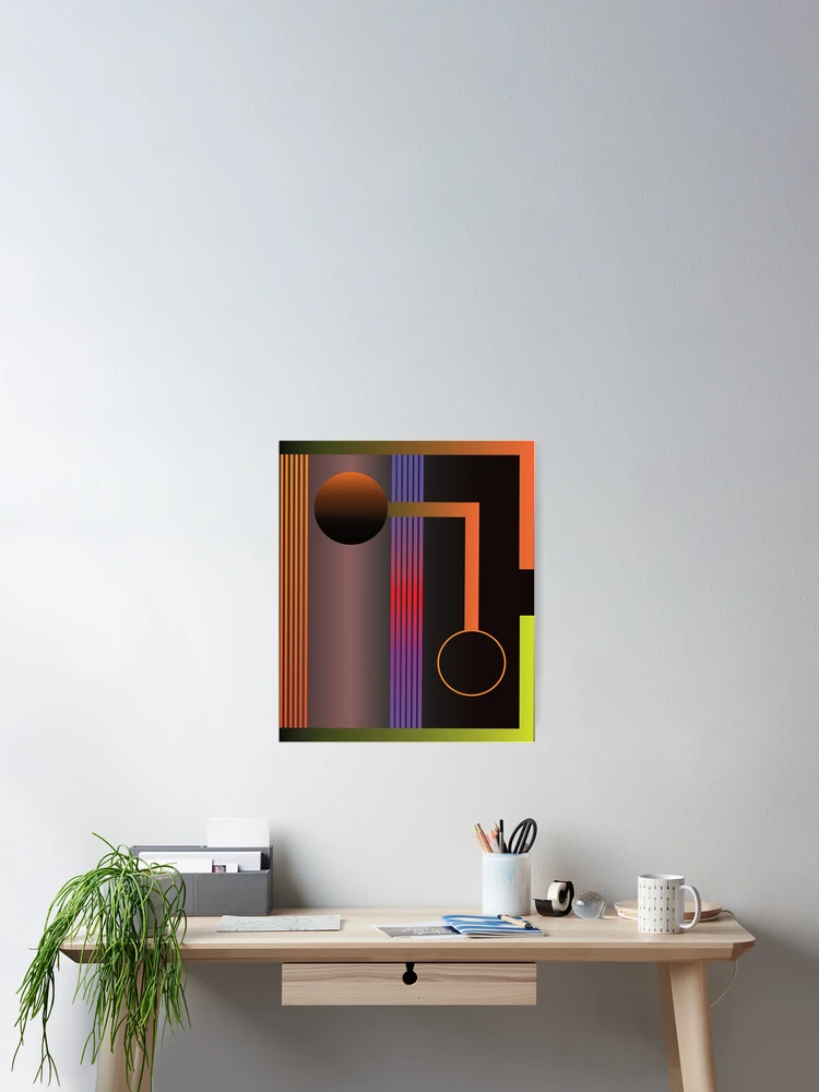 Thumbnail 2 of 3, Poster, Radiant Gradient designed and sold by RGSMOOTHFINGER.