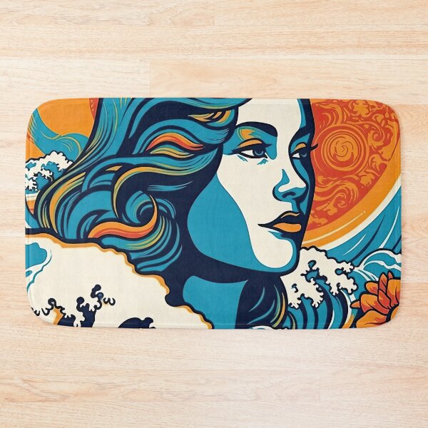 Item preview, The Hawaiian Face Ocean designed and sold by ramblingsaloha.
