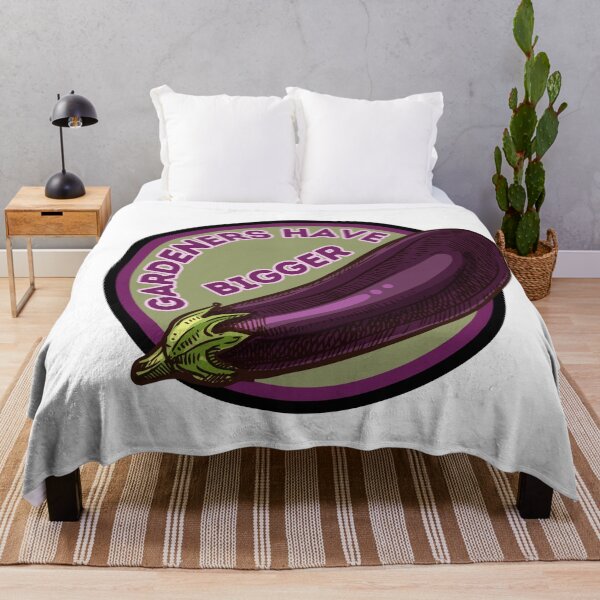 Item preview, Gardeners Have Bigger Eggplants designed and sold by Gwen Nofear.