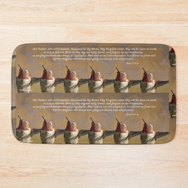 Item preview, The Lords Prayer Hummingbird Style designed and sold by Tdcc2000.