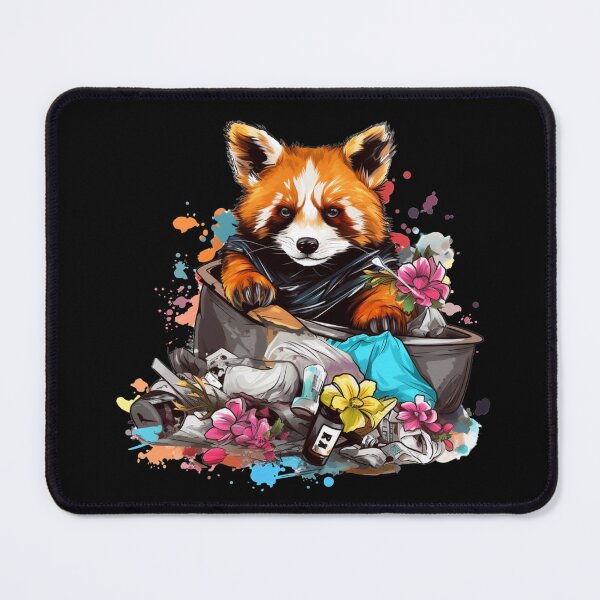 Item preview, Red Panda In Trash Cute Red Panda designed and sold by ArtFromBeyond.