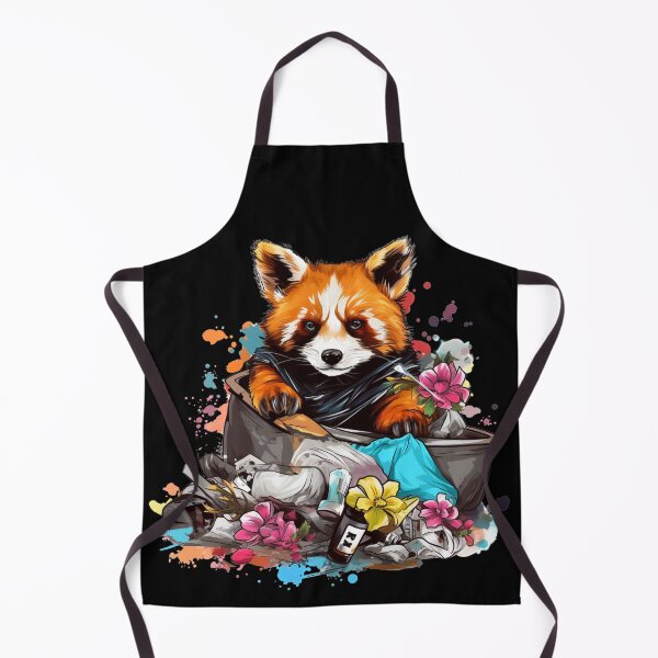 Item preview, Red Panda In Trash Cute Red Panda designed and sold by ArtFromBeyond.