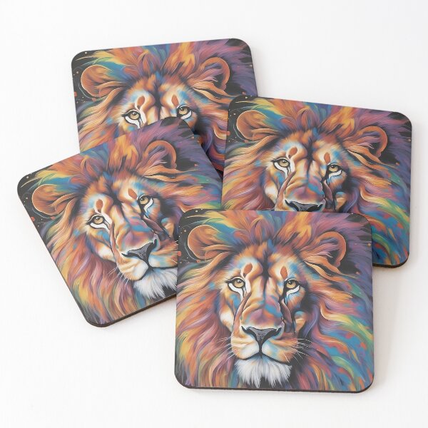 Item preview, lion in colors designed and sold by StefanVlahovic.