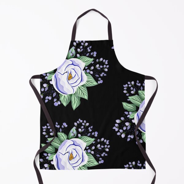 Item preview, Fantastic blue rose on black designed and sold by FlowerandDesing.