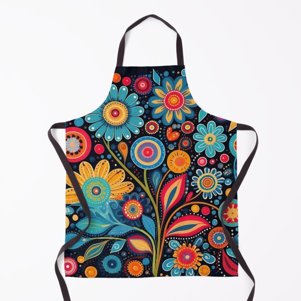 Item preview, Folk Art Flowers designed and sold by platonicXXI.