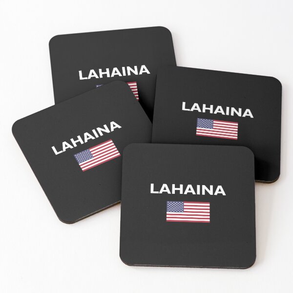Item preview, Lahaina USA American Flag Dark Color designed and sold by TinyStarAmerica.