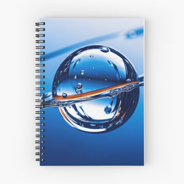 Item preview, Stunning Water Photography: A Floating Droplet with Reflection and Motion designed and sold by GraphicResource.