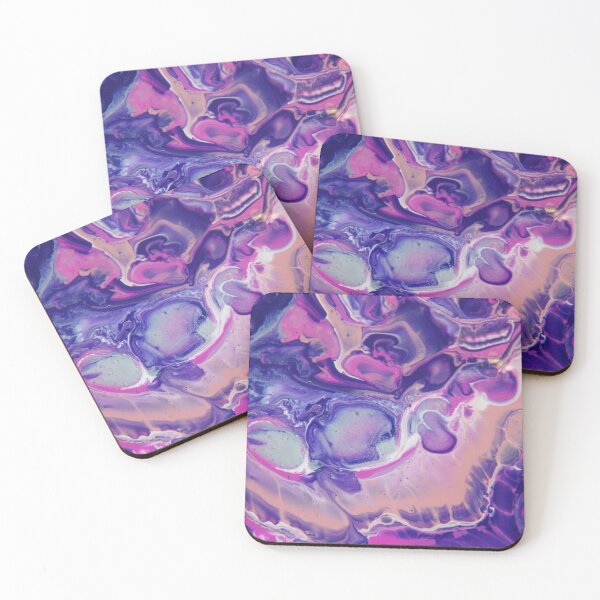 Item preview, Fluid Nature - Purple Jazz - Acrylic Pour Art designed and sold by vmajzlik.