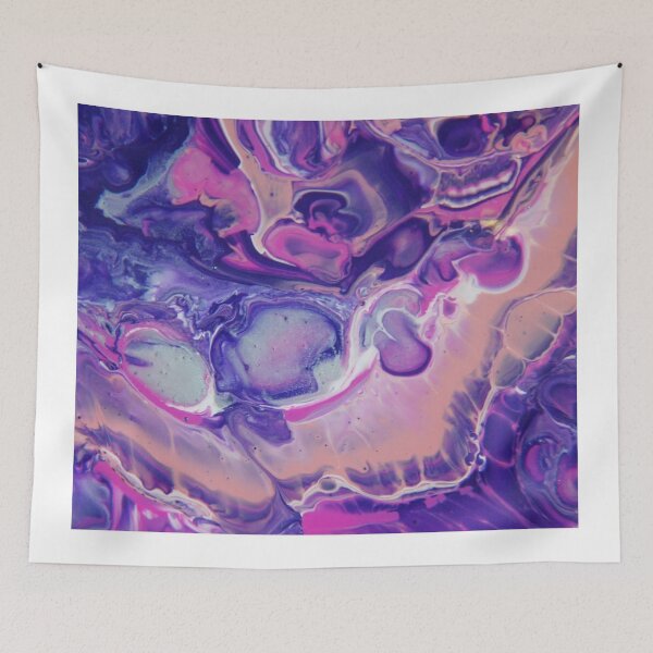 Item preview, Fluid Nature - Purple Jazz - Acrylic Pour Art designed and sold by vmajzlik.