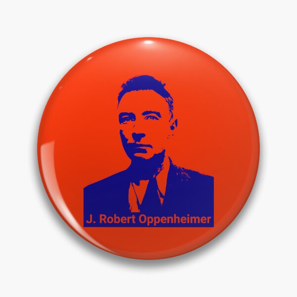Item preview, Oppenheimer - Blue on Red designed and sold by DistinctDesignz.