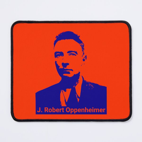 Item preview, Oppenheimer - Blue on Red designed and sold by DistinctDesignz.