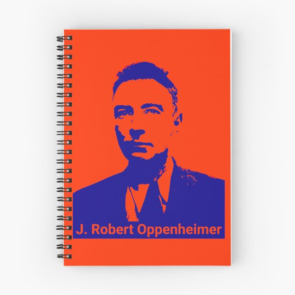 Item preview, Oppenheimer - Blue on Red designed and sold by DistinctDesignz.