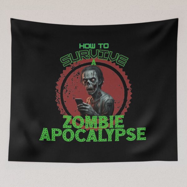 Item preview, How to survive a zombie apocalypse designed and sold by Kashear.