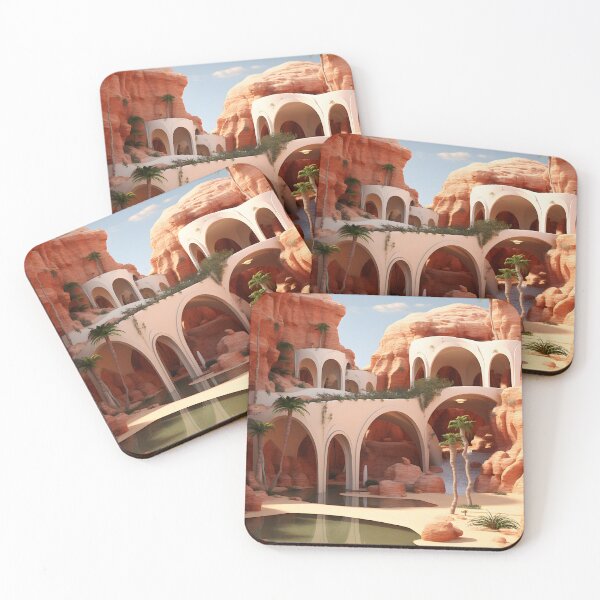 Item preview, Mirage Mystique: Surreal Oasis Art designed and sold by Shirtastically.