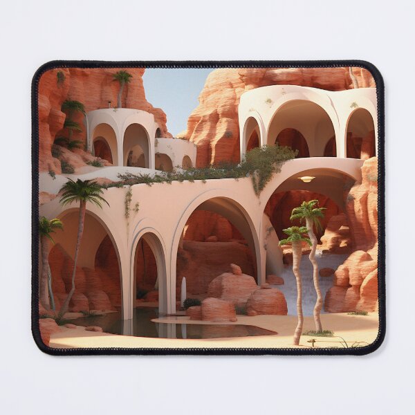 Item preview, Mirage Mystique: Surreal Oasis Art designed and sold by Shirtastically.