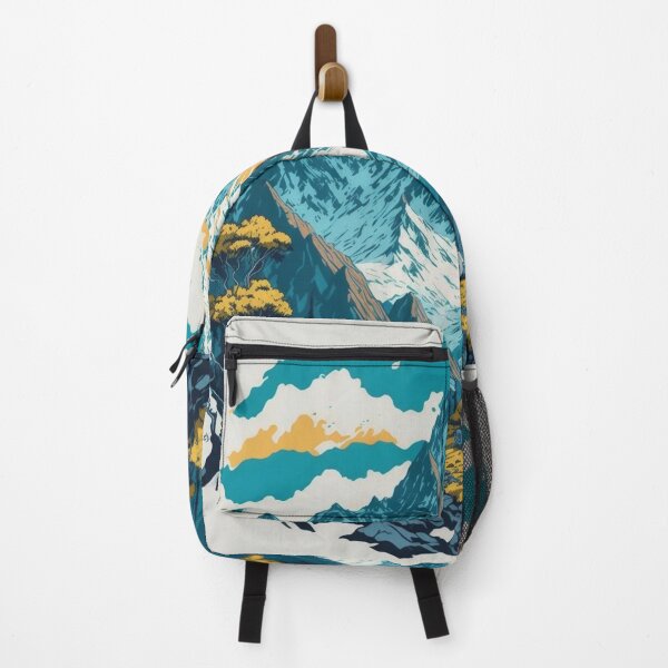 Item preview, Mountain Dreams: Realistic Camp and Trees Graphic Design designed and sold by RedArtG09.