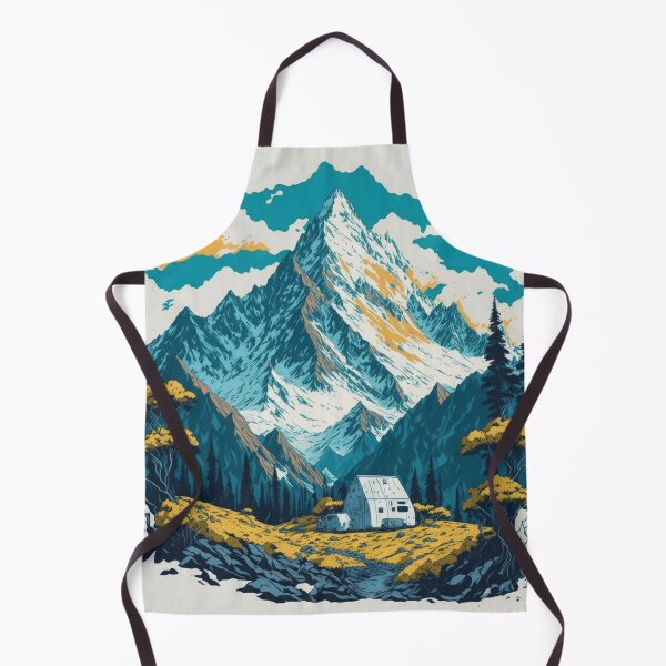 Item preview, Mountain Dreams: diseño gráfico realista de campamentos y árboles designed and sold by RedArtG09.