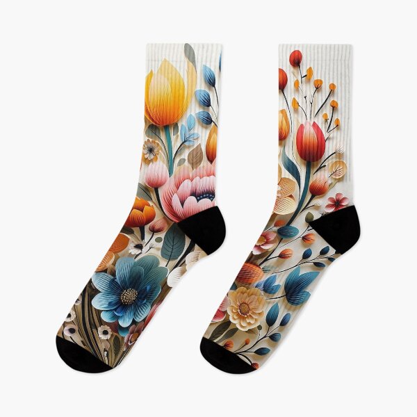 Item preview, Naive Art Flowers designed and sold by platonicXXI.
