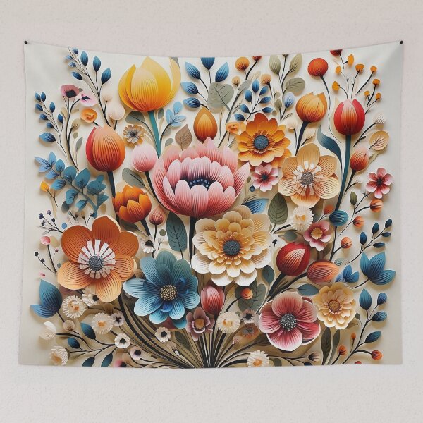 Item preview, Naive Art Flowers designed and sold by platonicXXI.