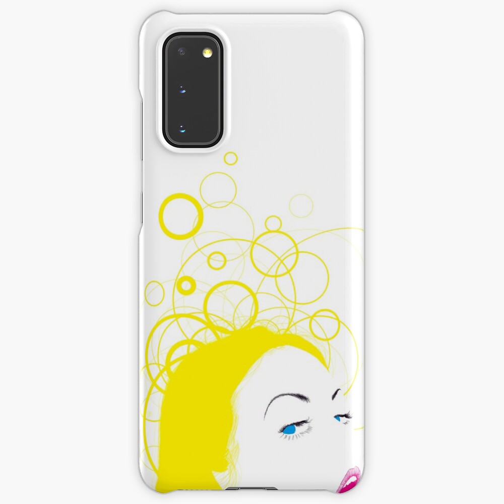 blow girl Case & Skin for Samsung Galaxy