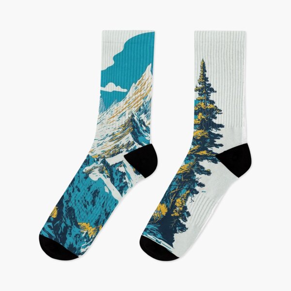 Item preview, Elevate Adventure: arte vectorial de montaña realista profesional designed and sold by RedArtG09.