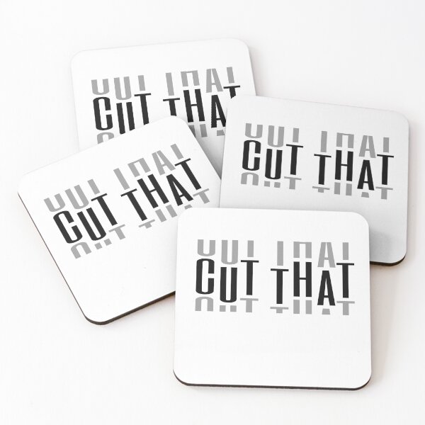 Item preview, Funny Podcast Quote Cut That Cut That Cut That cool design for all Viewers designed and sold by saadabs.