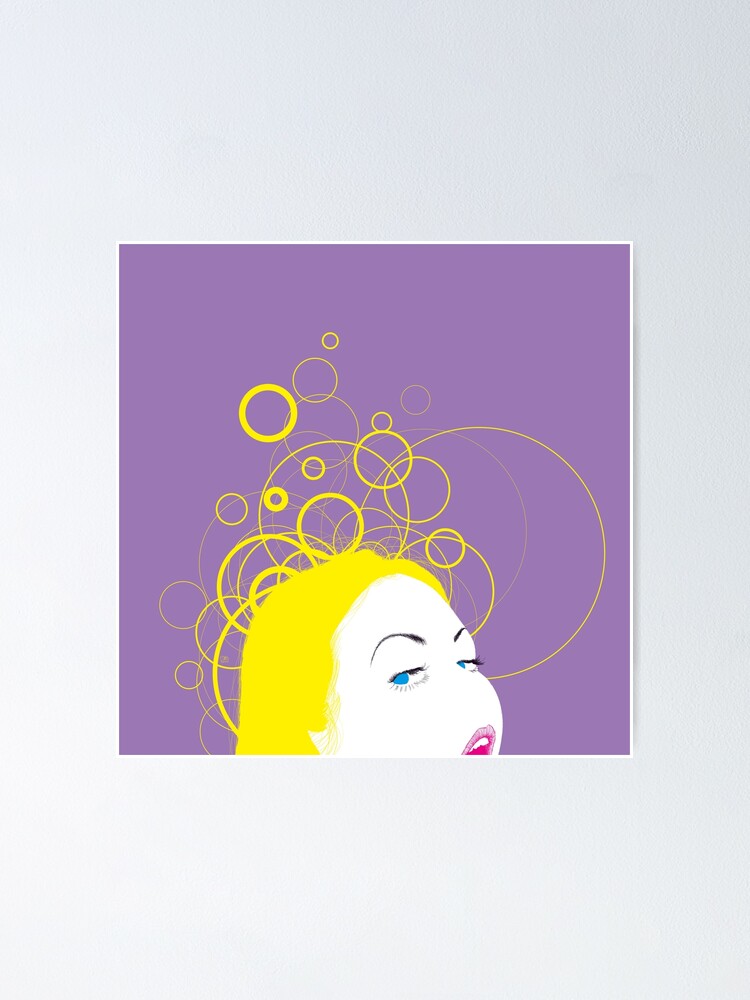 Alternate view of blow girl Poster