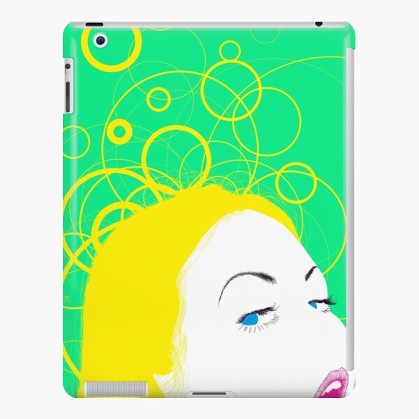 blow girl iPad Snap Case