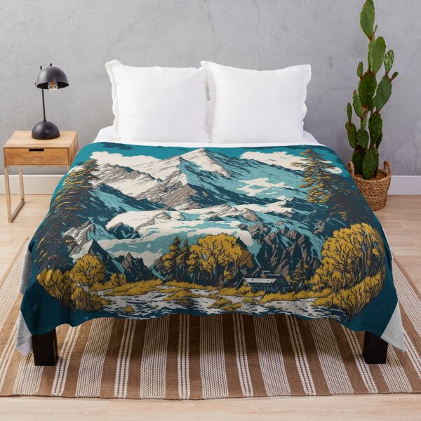 Artikelvorschau, Van Gogh inspiriert: Vibrant Camps and Trees Grafikdesigner entworfen und verkauft von RedArtG09.