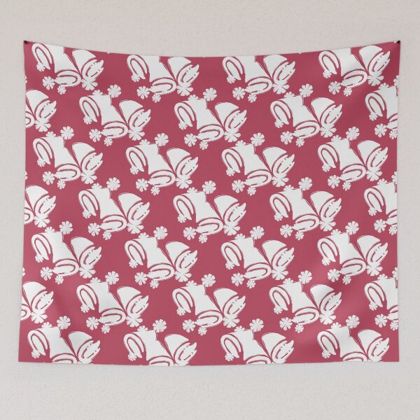 Item preview, Pink Floral Bell Pattern  designed and sold by Artistestella.