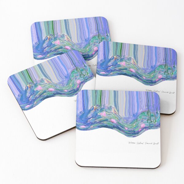 Item preview, Water Lilies Paint Spill designed and sold by mgold0pz.