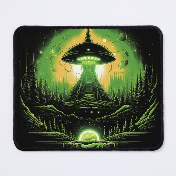 Item preview, Alien in the Pyramid Forest designed and sold by martinhect0r.