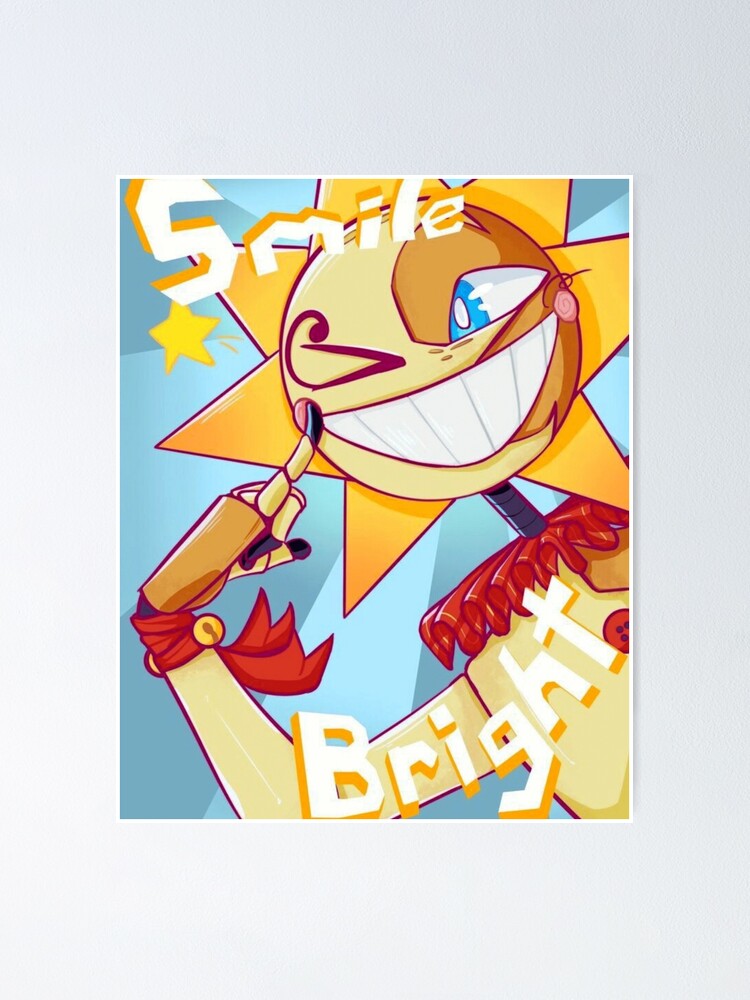 SUNDROP FNAF Security Breach in Game Poster Digital Download 