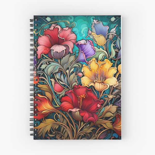 Item preview, Art Nouveau Flowers designed and sold by platonicXXI.