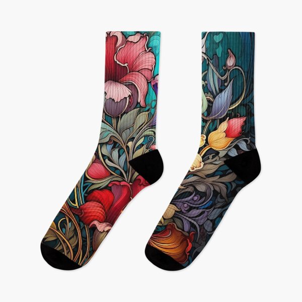 Item preview, Art Nouveau Flowers designed and sold by platonicXXI.